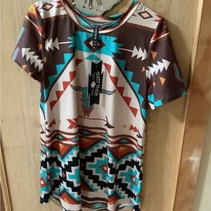 Crazy train top  NEW XS